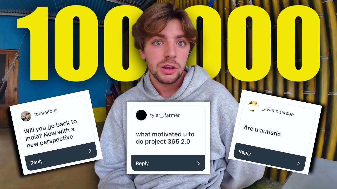 100,000 Subscriber Q&A Special 📸