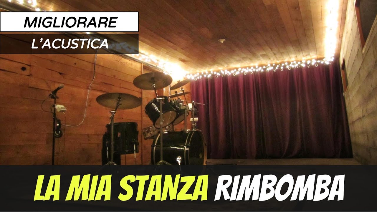 Come Migliorare l'Acustica della Tua Stanza (low budget) #174