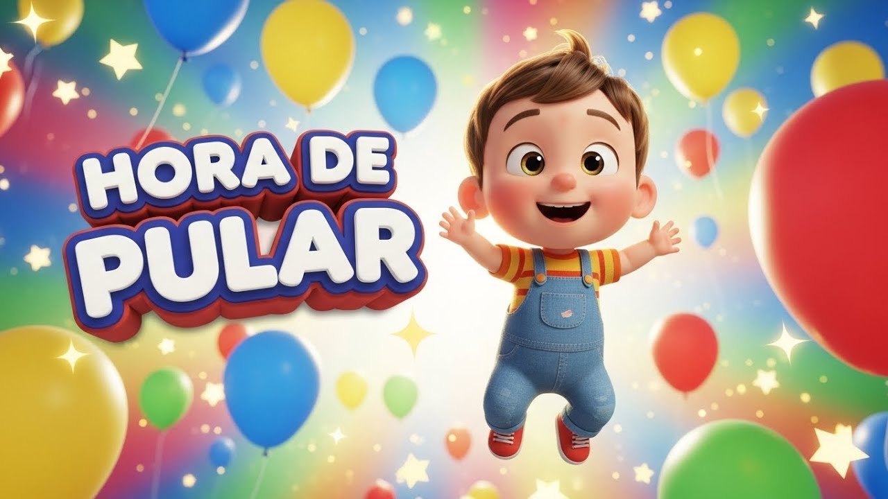 Hora de Pular e Dan&ccedil;ar M&uacute;sica Infantil Educativa