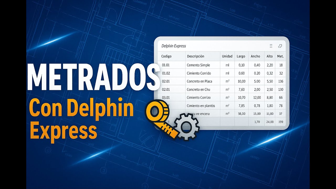 “¡Calcula tus METRADOS en Minutos con Delphin Express! 🚀”