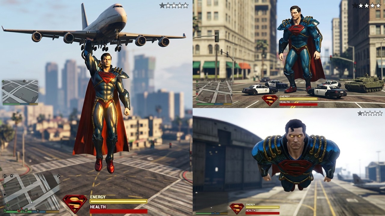 GTA 5 Superman Prime