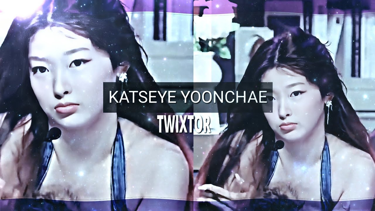 KATSEYE YOONCHAE 'TOUCH FANCAM' TWIXTOR