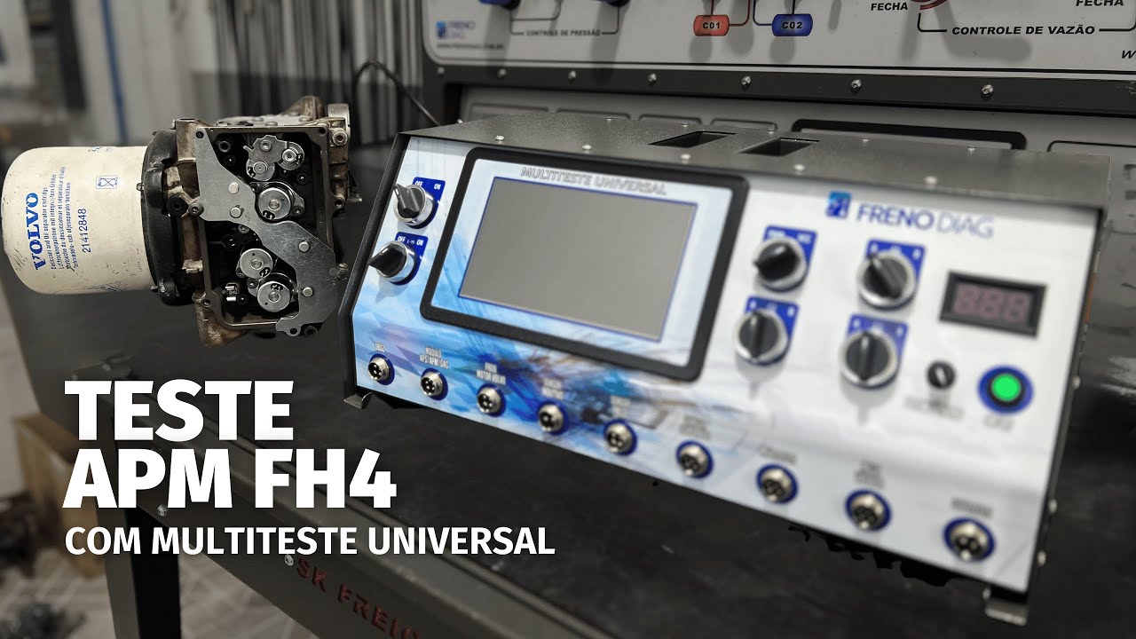 Manual Multiteste Universal - APM FH4 | FrenoDiag Curitiba