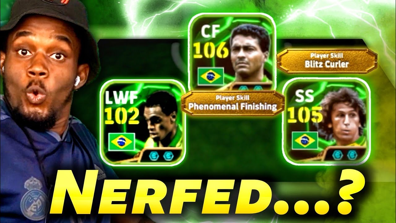 BLITZ CURL IS GONE!😳 Prof BOF reviews All EPIC BRAZIL Cards(106 Romario, 105 Zico & 103 Denilson)