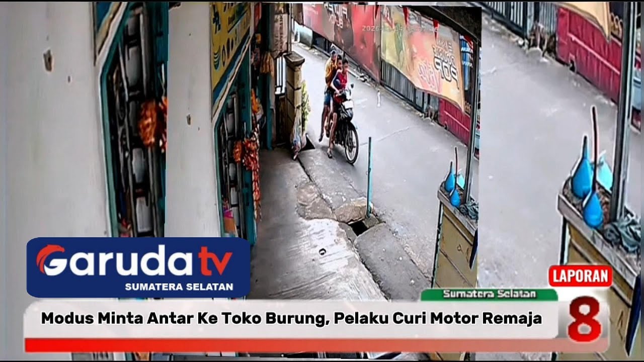 MODUS MINTA ANTAR KE TOKO BURUNG/ PELAKU CURIMOTOR MILIK REMAJA