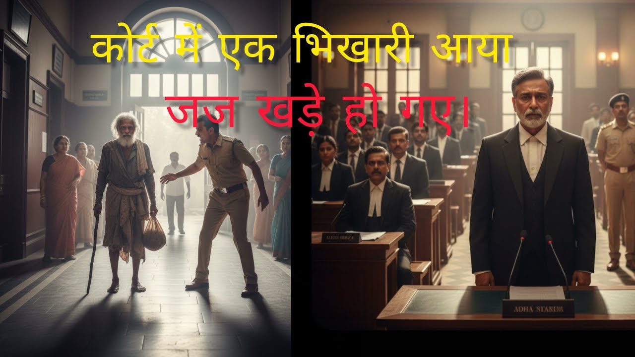 “जब कोर्ट में एक भिखारी आया…  और जज अगले ही पल जज कुसी से उठ खड़ा हुआ!,.. सच जान कर रूह काँप जाएगी ”