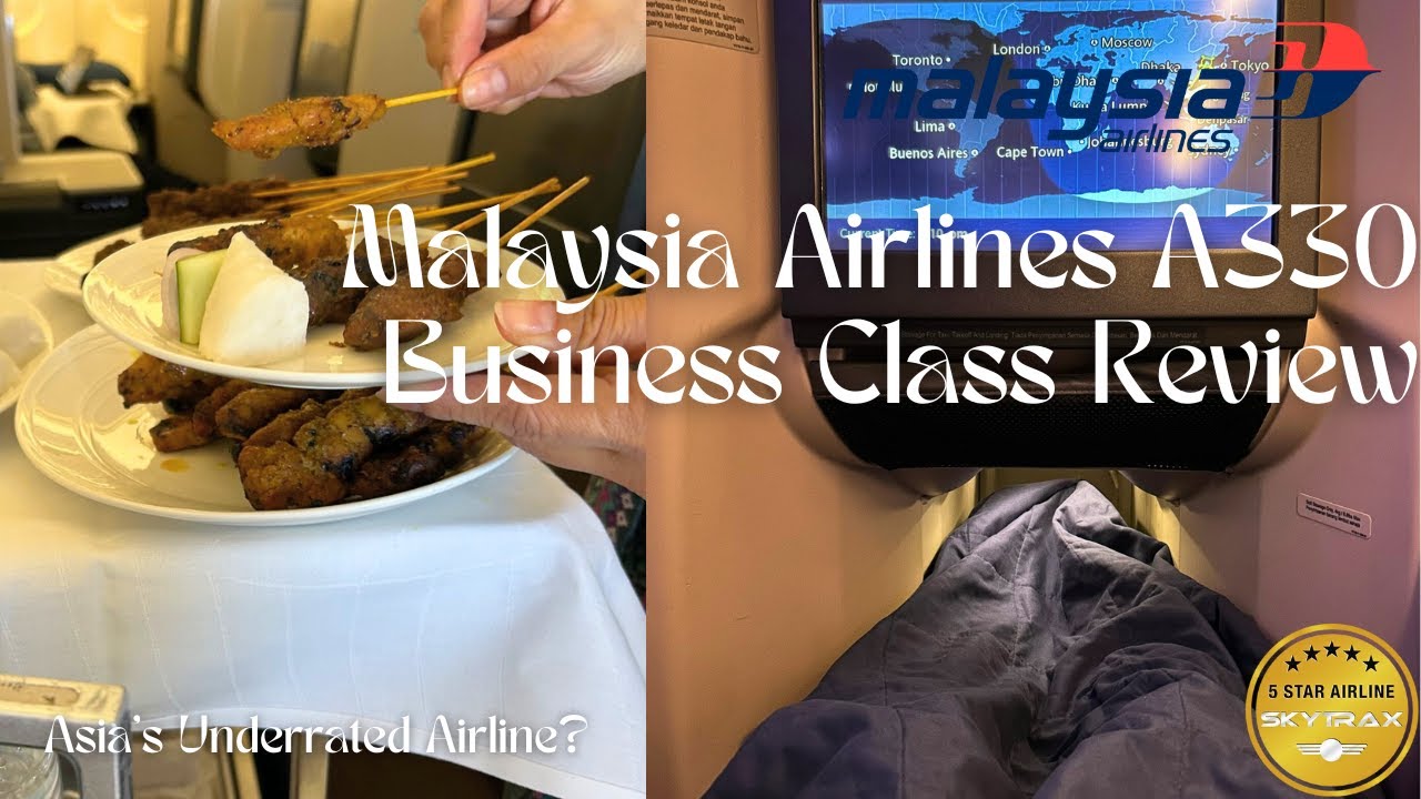Malaysia Airlines A330 Business Class – THRONE SEAT Experience | Kuala Lumpur (KUL) → Seoul (ICN)