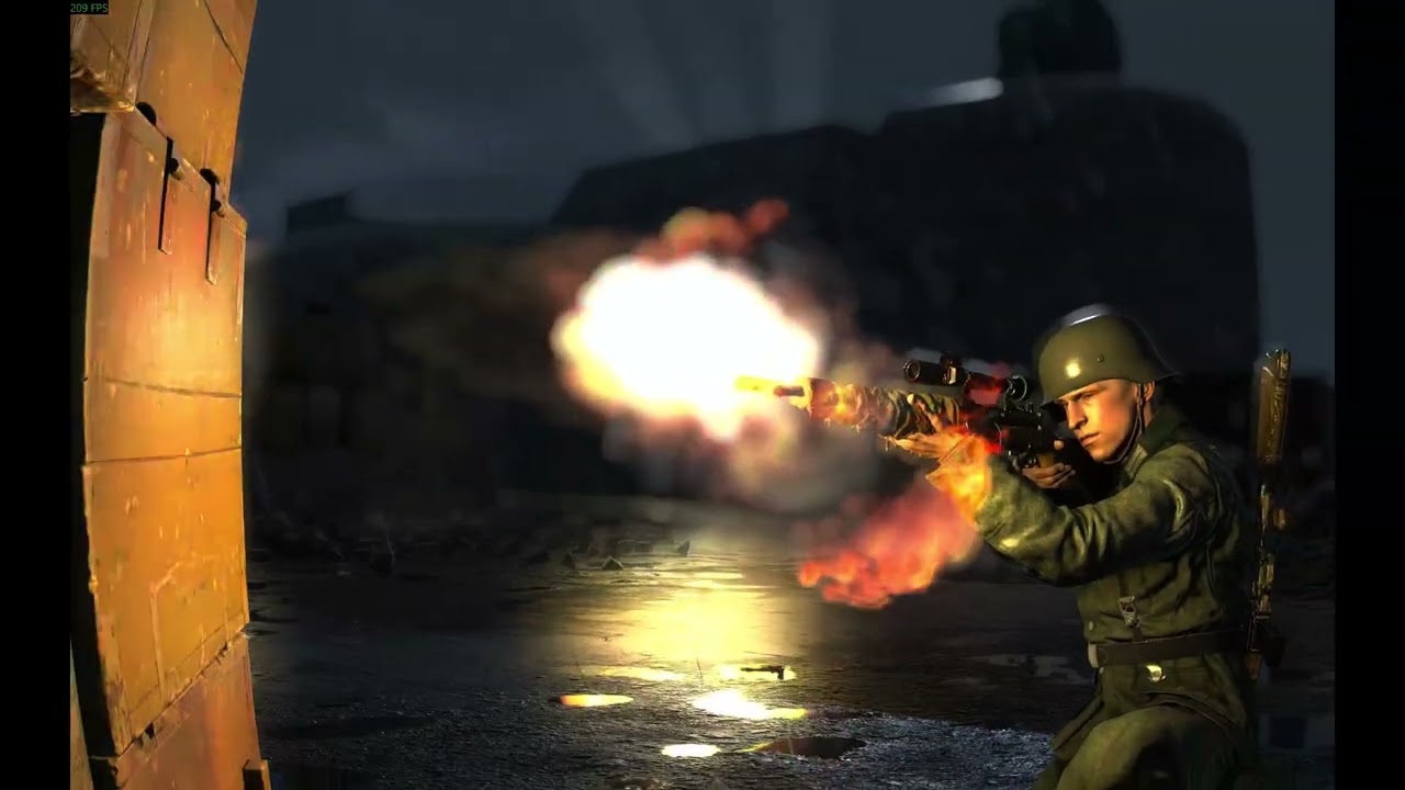 Sniper Elite Resistance - Axis Invasions 45 (with Kill Cams) HDR