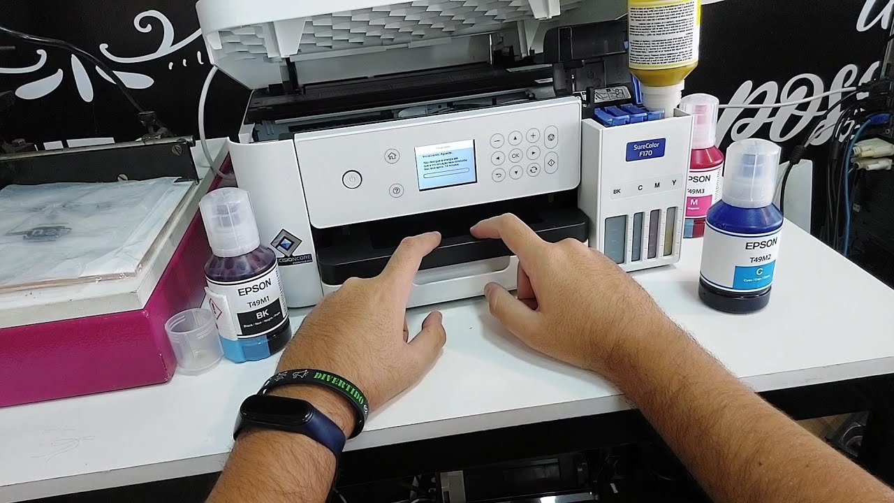 INSTALANDO A EPSON F170