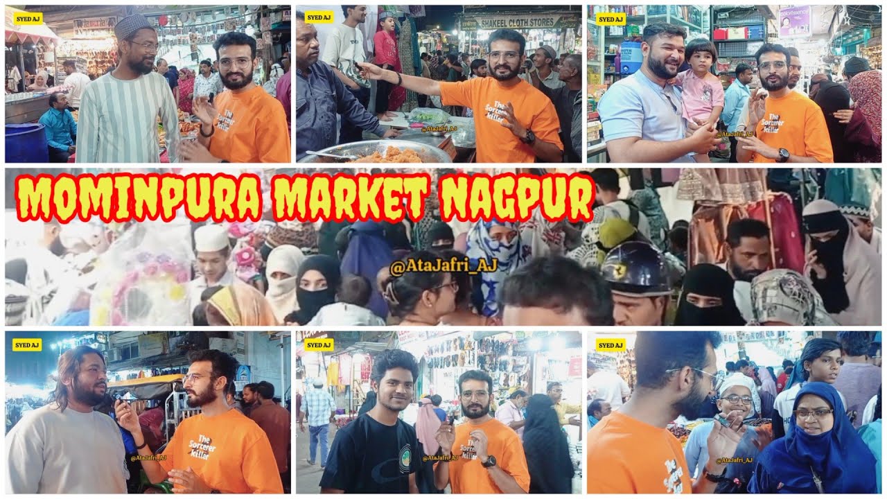 Mominpura Market Nagpur | Ramzan Mubarak | Mominpura Nagpur Ata Jafri AJ