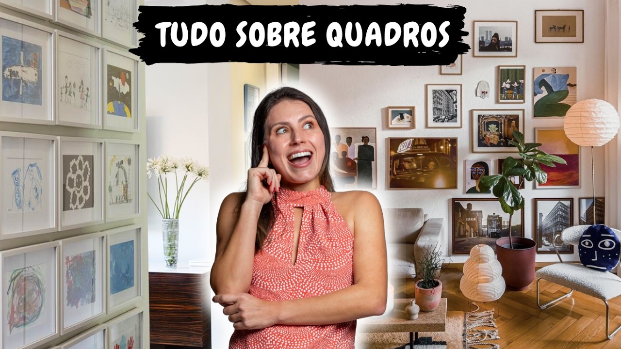 COMO USAR QUADROS NA DECORAÇÃO DA SUA CASA
