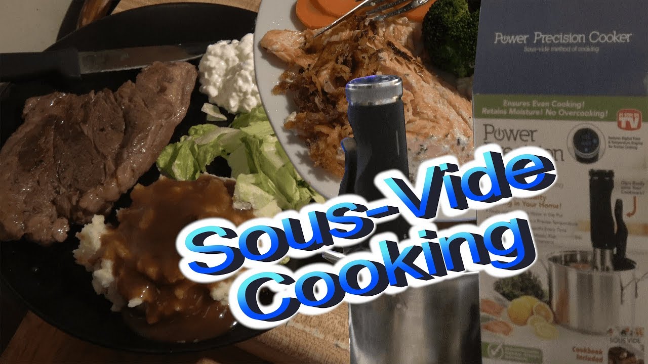 Sous-Vide Salmon and Steaks Review