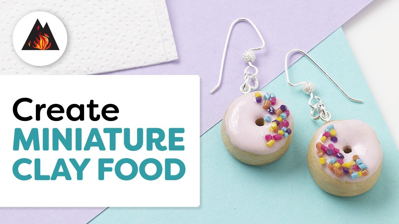 DIY Mini Polymer Clay Food Charms