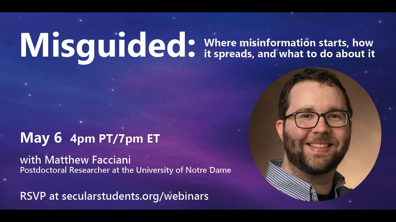 Misguided: Where Misinformation Starts, How it Spreads, and What to do About it