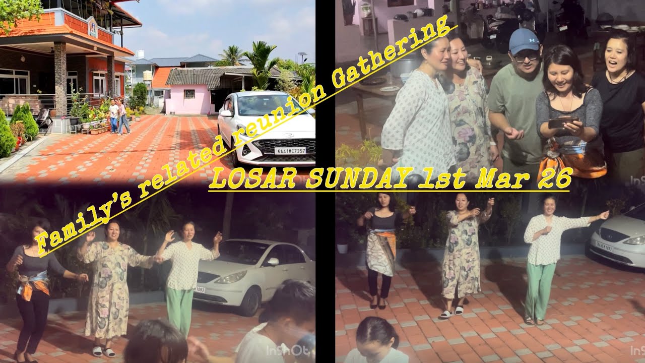 Nearest & Dearest family’s # Last LOSAR GATHERING#TDL Jampaling whole day🙏🏻😁