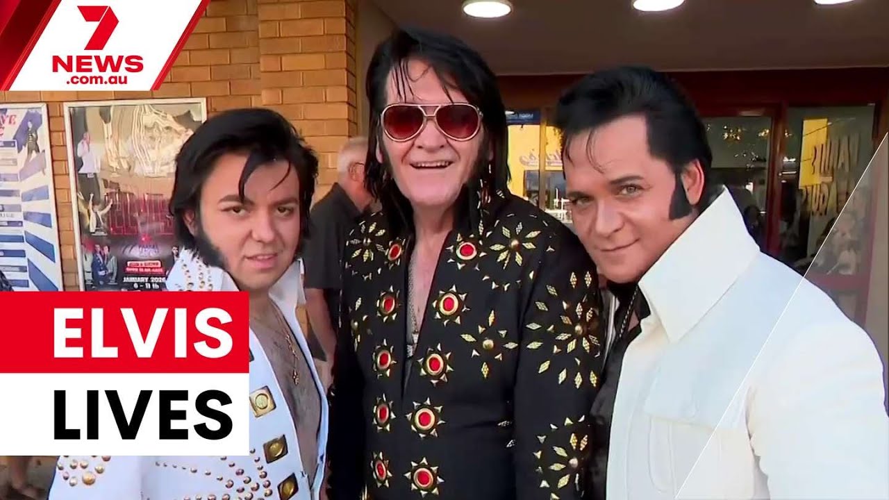 Elvis fans rock Parkes for the King's 91st birthday | 7NEWS