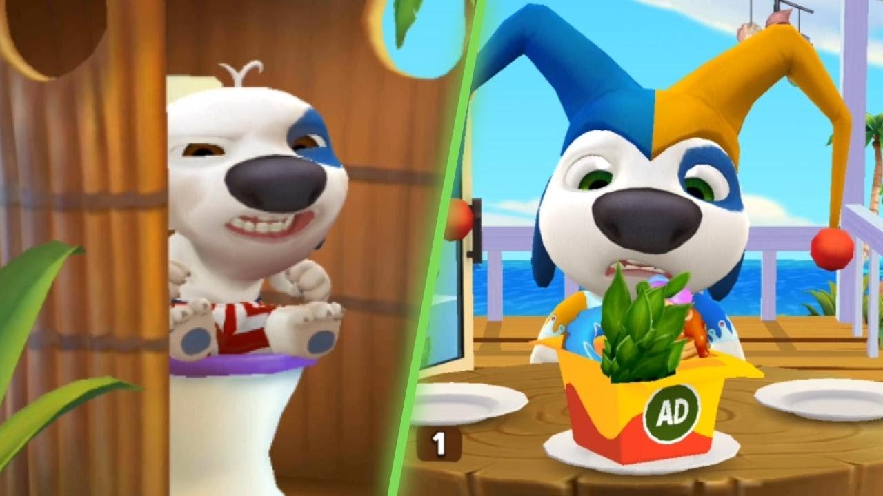 My Talking Hank Poop and Eating - Funny Things 💩💩🤪😂🤪😂🤩🐕🐕🐕🍋🍒🍓🥬🍏