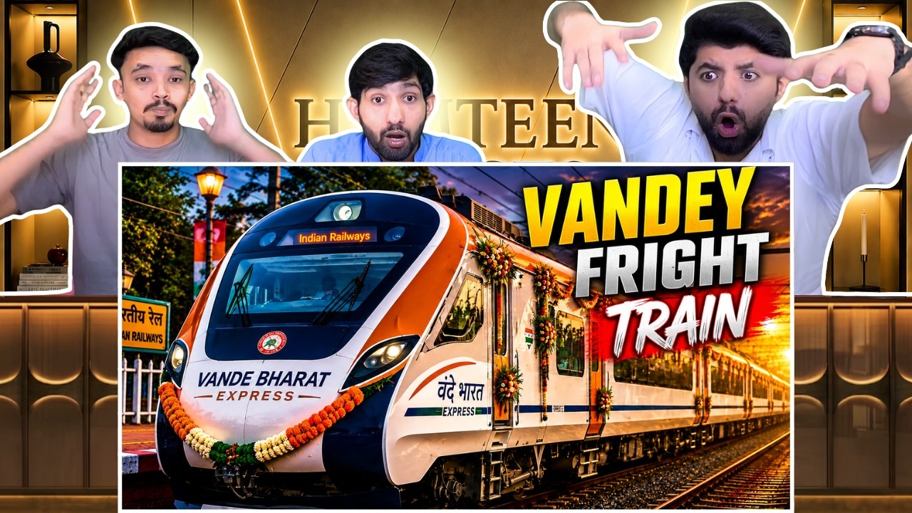 🚆⚡ Vande Bharat Freight Train Trial &ndash; Pakistan Reaction! #reaction
