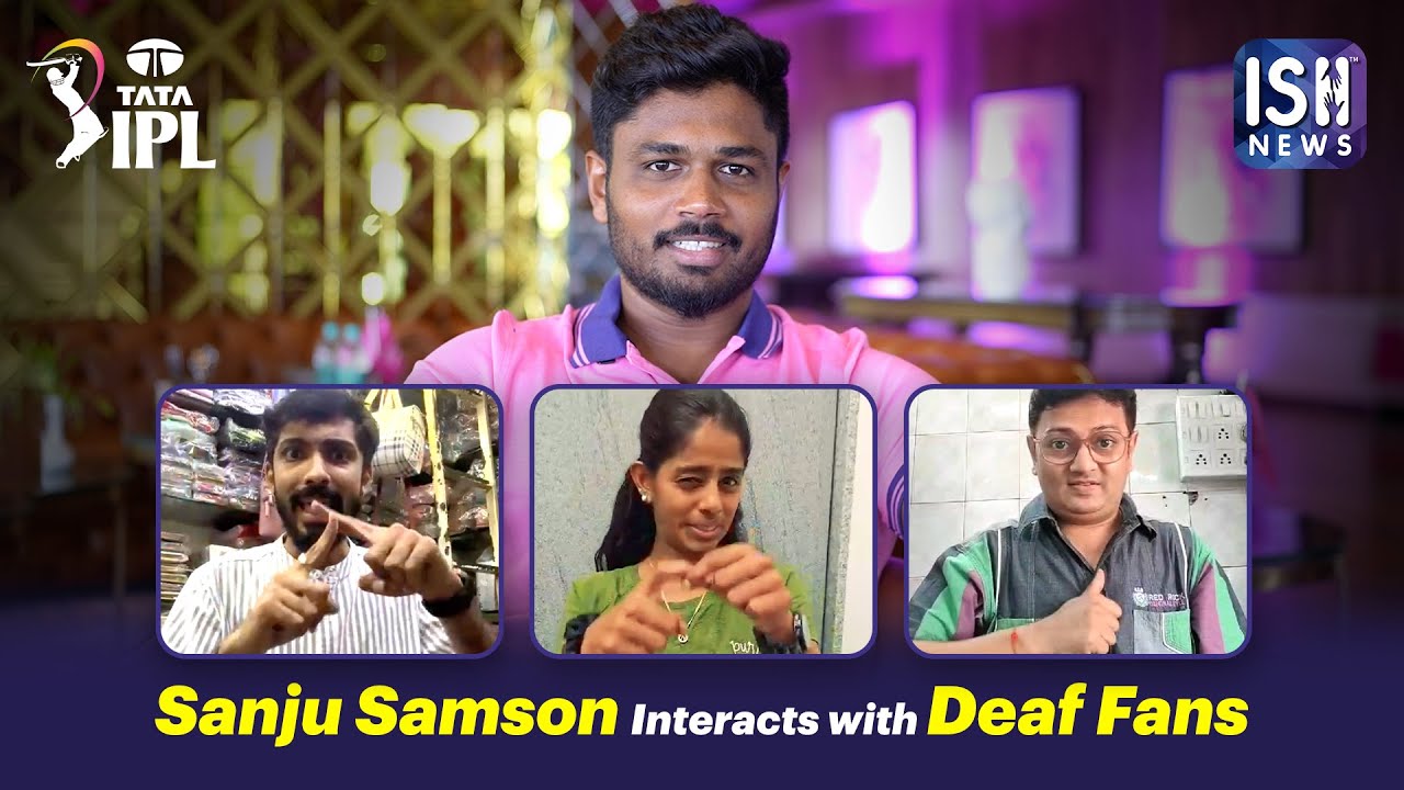 Sanju Samson Interacts with the Deaf Fans | Rajasthan Royals | Star Sports | IPL 2024
