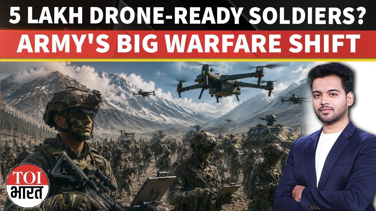 Why The Indian Army Wants To Train 5 Lakh Soldiers In Drone Warfare