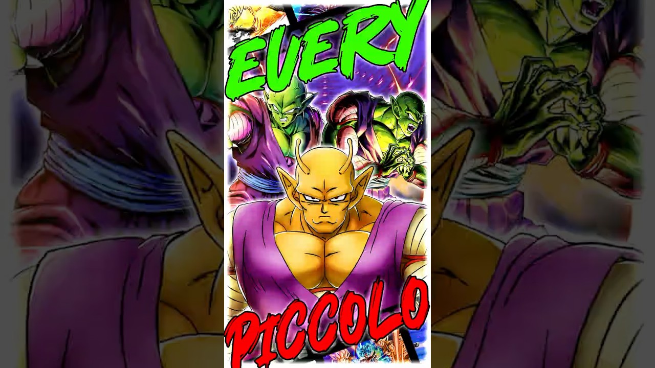 Rating EVERY Piccolo Unit from WORST to BEST