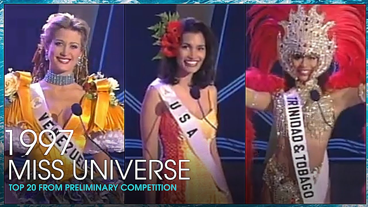 MISS UNIVERSE 1997 Top 20 from Preliminary Competition