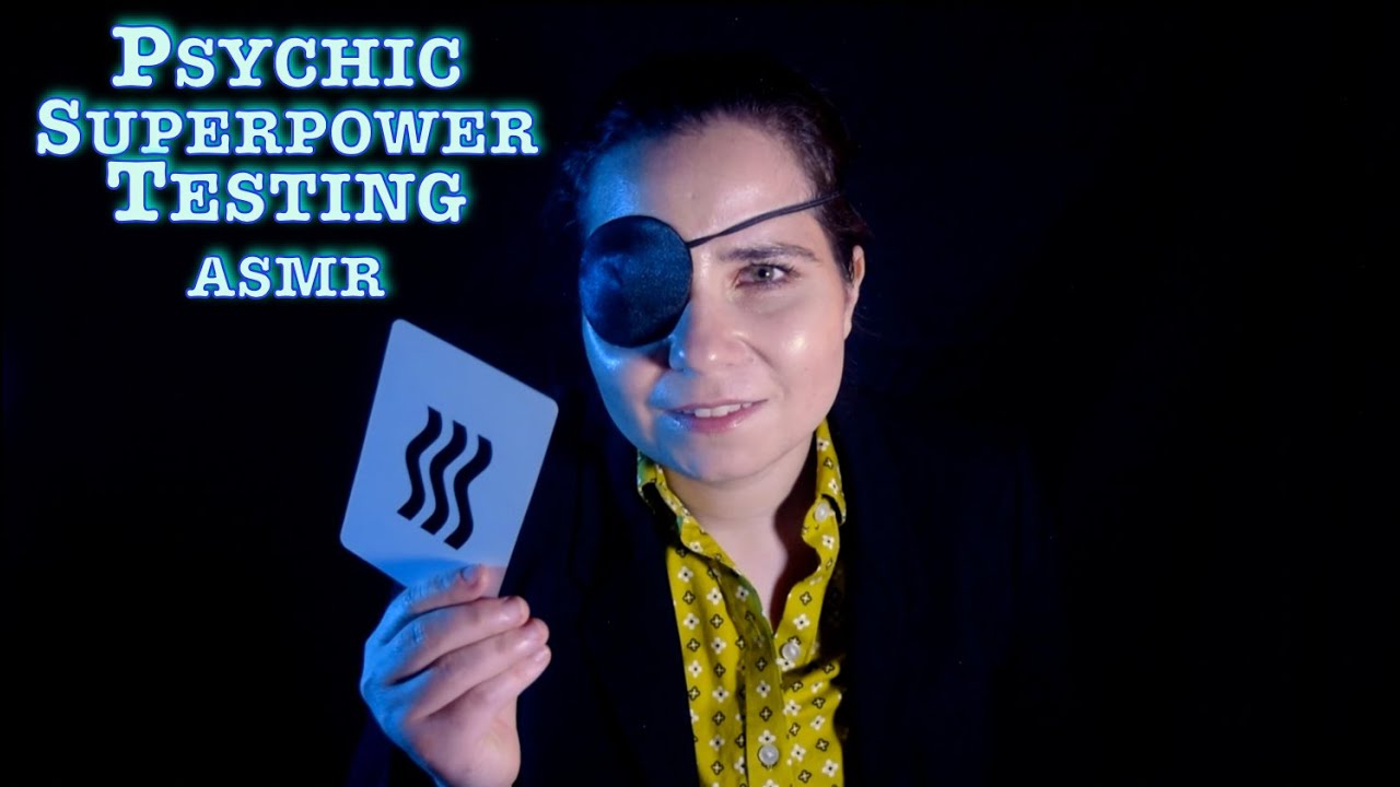 Psychic Superpower Testing ASMR Roleplay - A New Beginning...