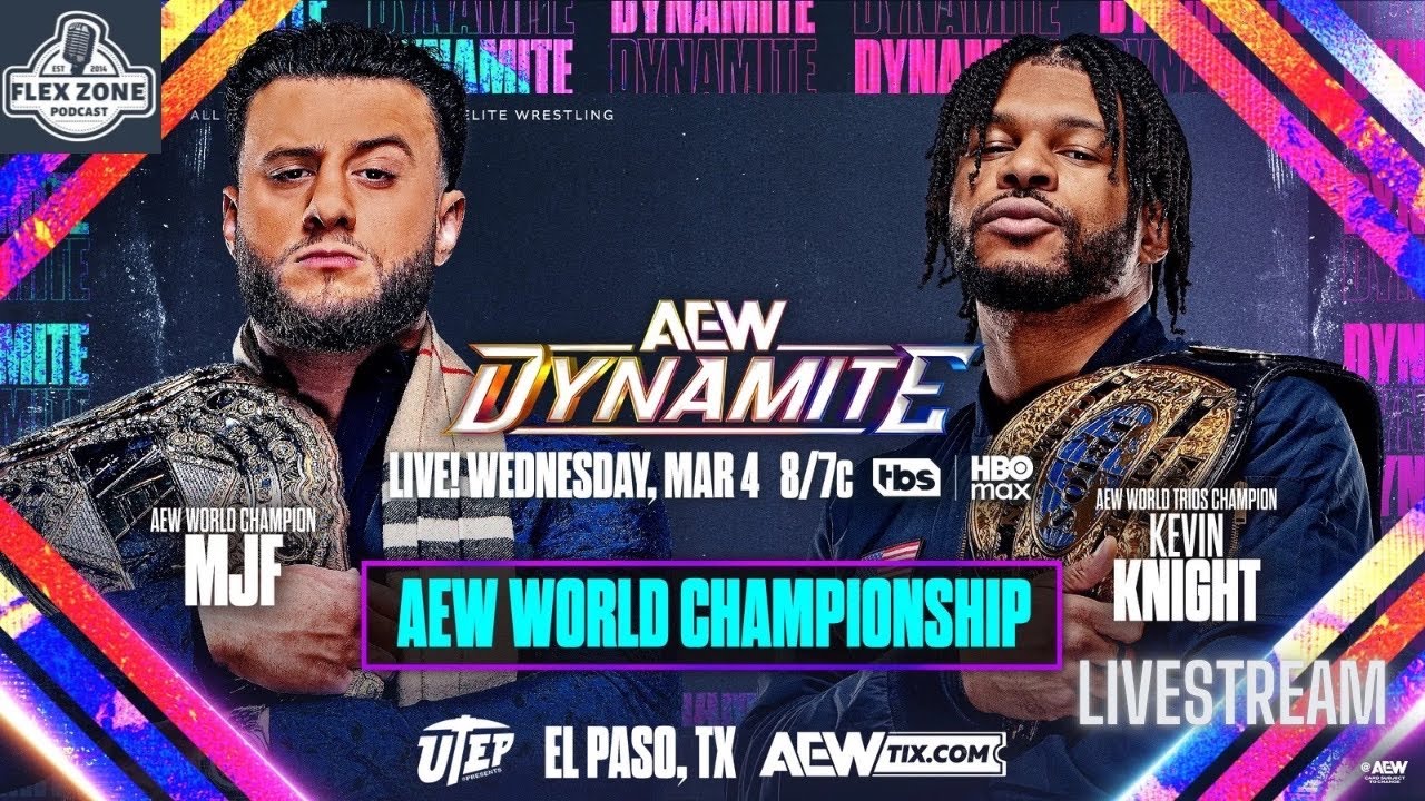 AEW Dynamite Livestream Watch Along! | MJF DEFENDS AEW WORLD CHAMPIONSHIP IN RANDOM MATCH!