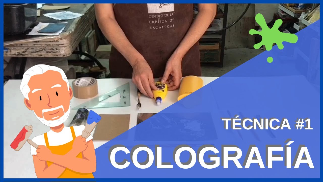 COLOGRAFÍA FÁCIL | TALLER DE GRABADO EN CASA