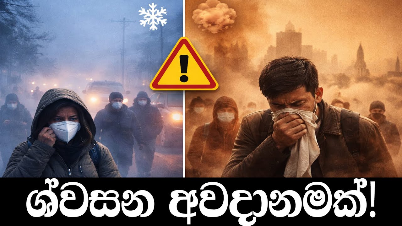 Sri Lanka ශීතකාලීන කාලයට ගිහින් ඉන්නේ? කෙතරම් කල් තිබේ?Air Pollution Rising ⚠️Why Feels Colder ?