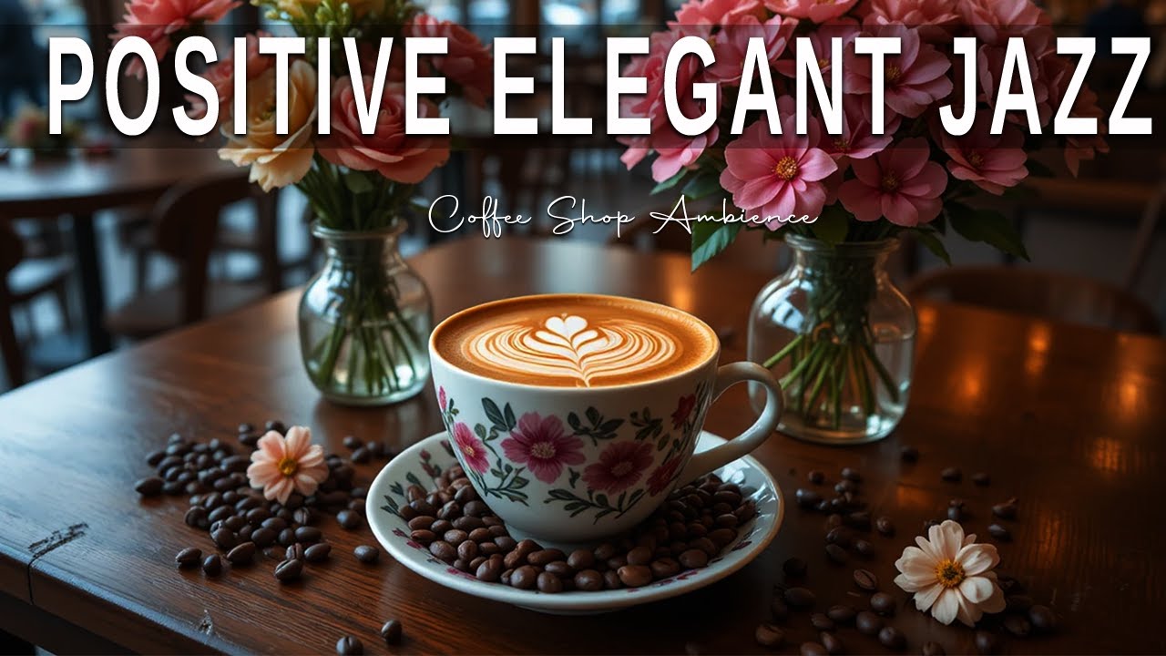 Positive Elegant Jazz ☕ Bossa Nova background for Great Moods, Stress Relief & Relaxing