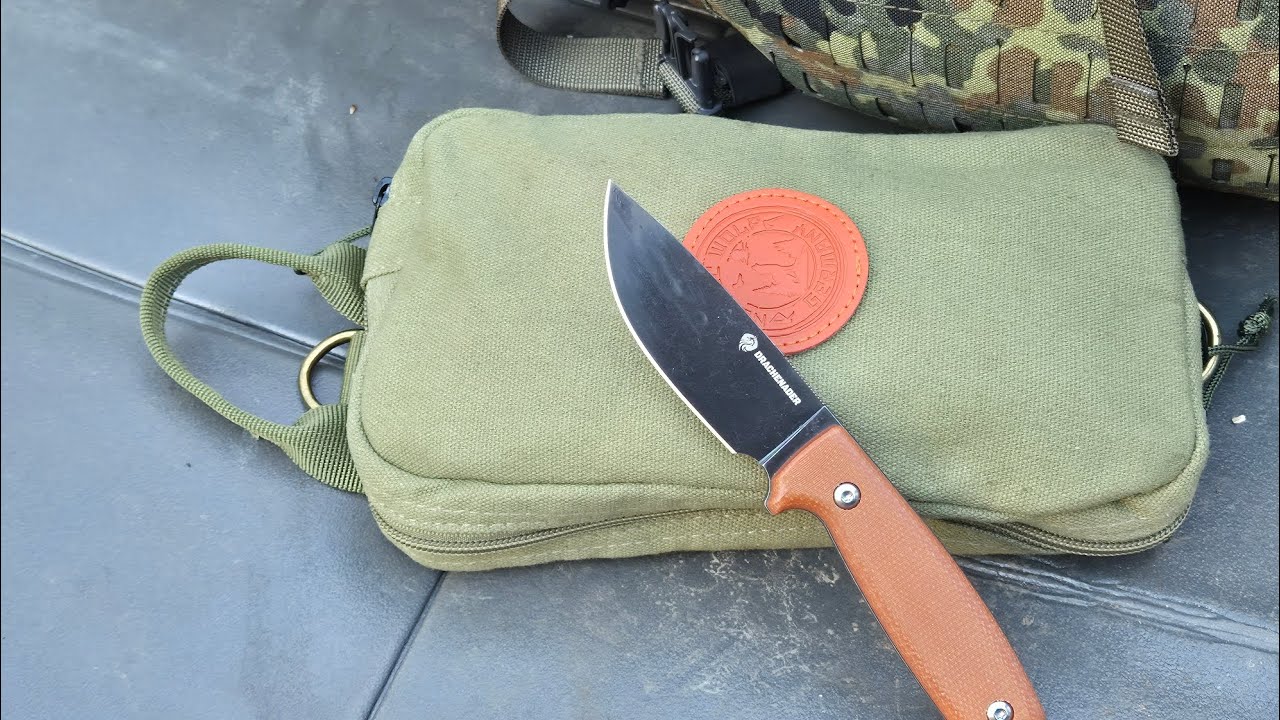 Drachenader Messer Ersteindruck und kurze Vorstellung 👌🏻 #knife #outdoor #outdoorknife #bushcraft 