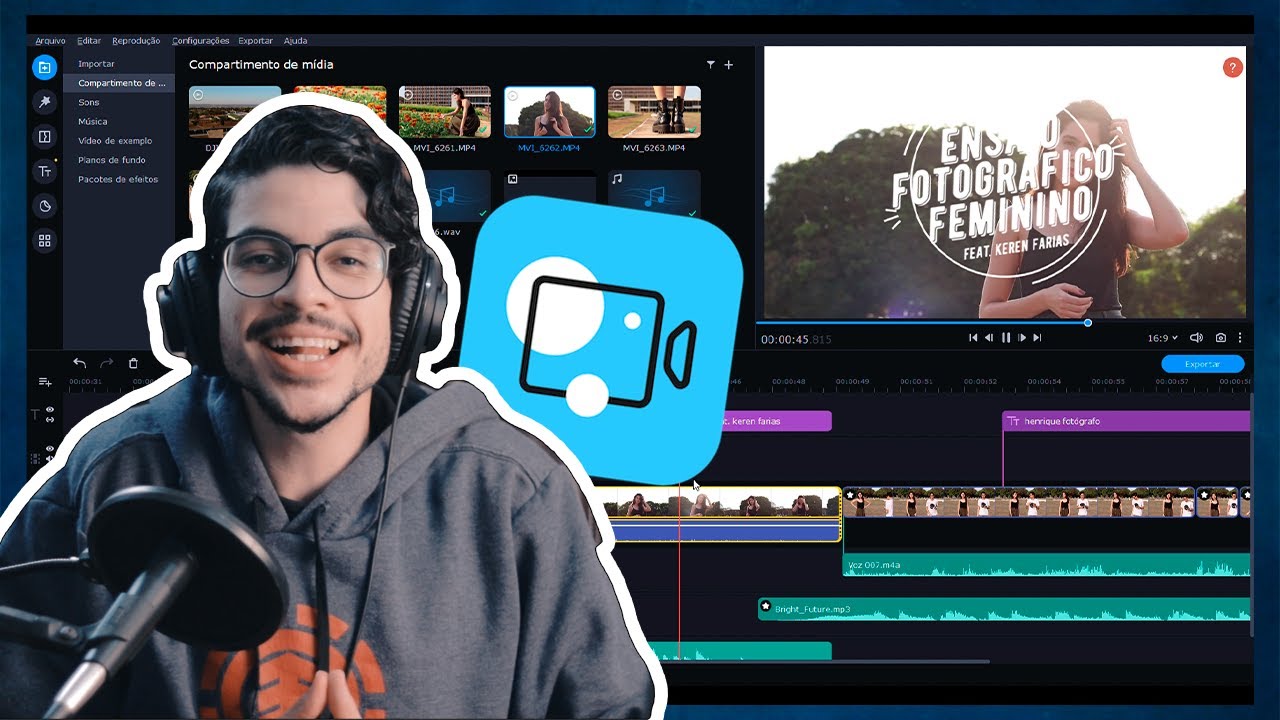 Como editar vídeos no Movavi - O melhor editor de vídeo para iniciantes!