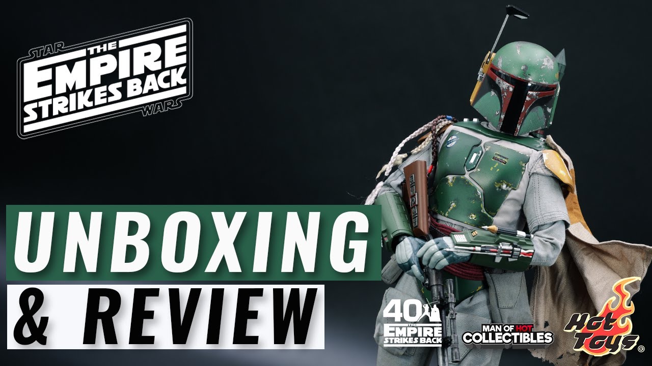 Hot Toys Boba Fett Empire Strikes Back 40th Anniversary Unboxing & Review
