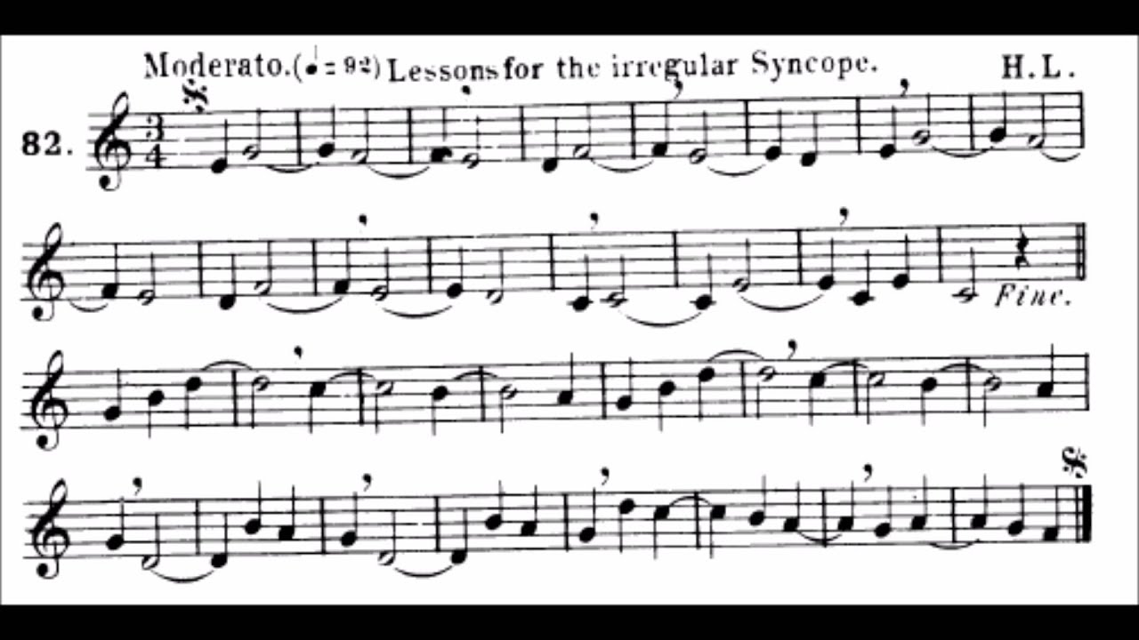Lavignac Solfege Book 1A No.82