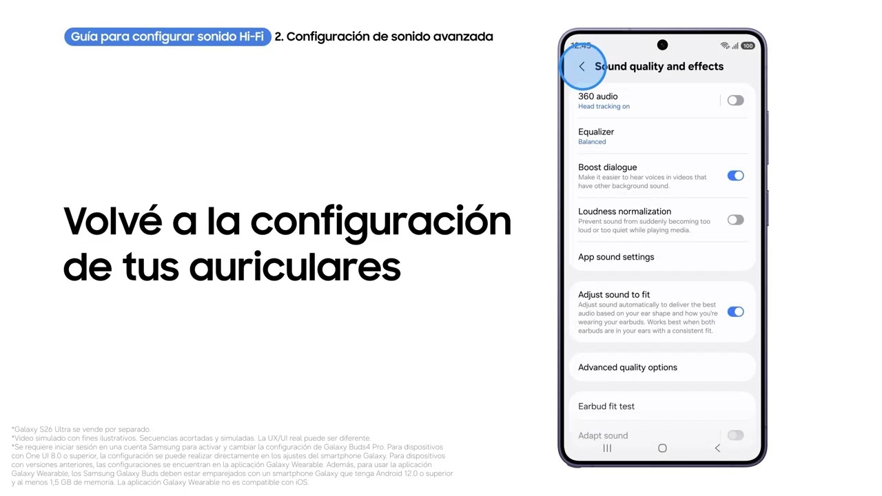 Cómo sacar el máximo partido a tu sonido Hi-Fi | Galaxy Buds4 Pro |