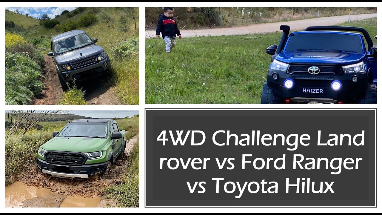4wd | Ford Ranger | Land Rover | Toyota Hilux l family day out | adventure