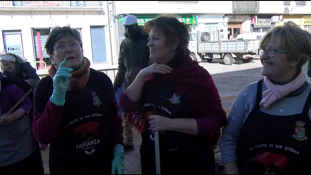 Mañana de Matanza Tradicional en La Fuente de San Esteban