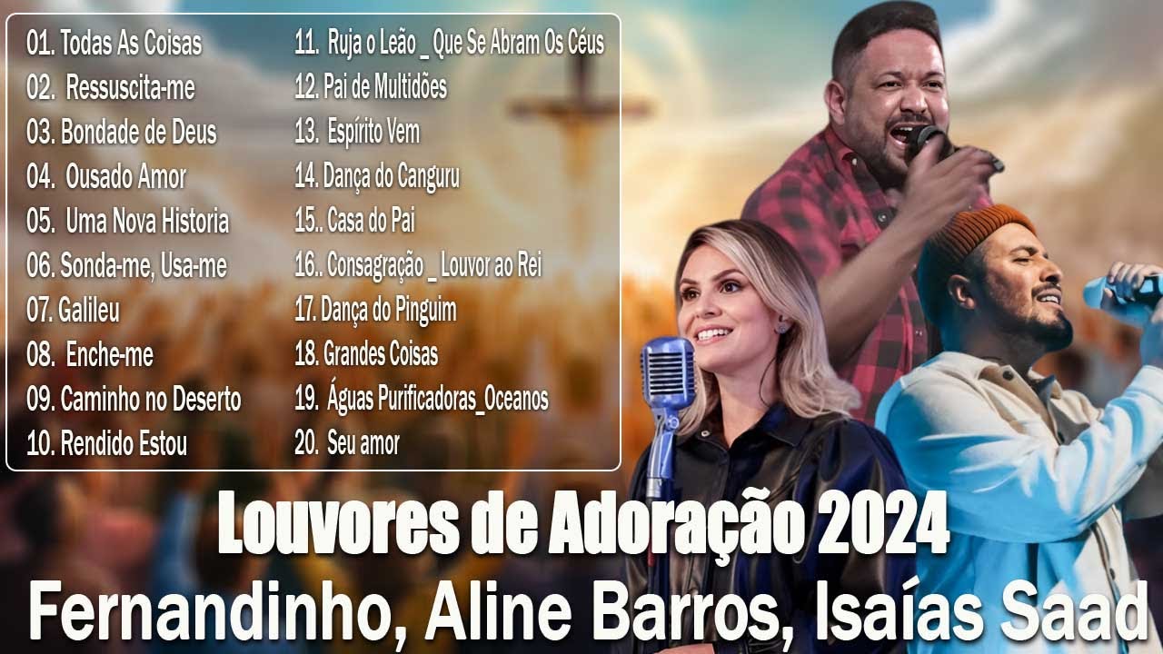 100 Hinos Para Sentir a Presen&ccedil;a de Deus - AS MELHORES M&Uacute;SICAS GOSPEL DE 2024