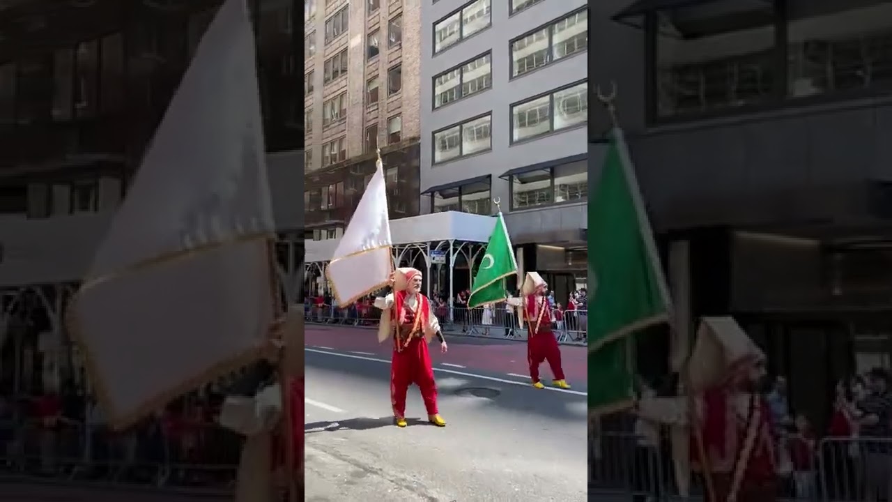 🇹🇷New York Mehter Türk yürüyüşü (Ottoman Military Band)
