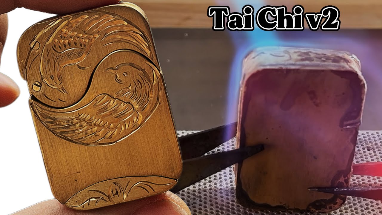 This Is NOT a Restoration — I Built a Tai Chi Lighter From Scratch ($2 → ???)