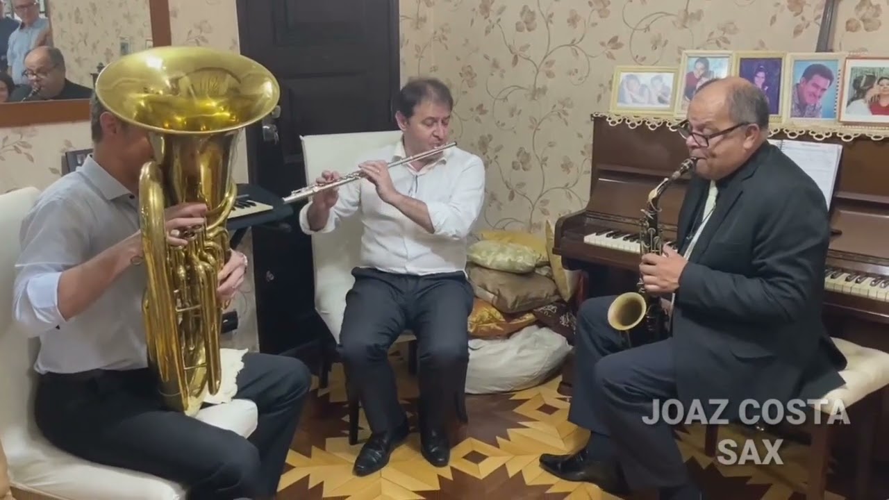 ÁGUA VIVA - VISITA AO BETINHO  COM PAULO CÉSAR NA FLAUTA