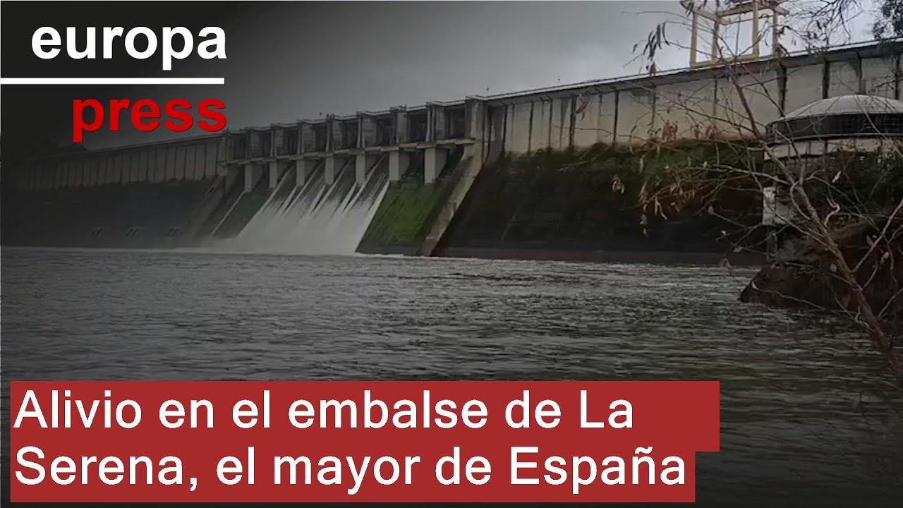 Comienza a aliviar el embalse de La Serena, el más grande de España