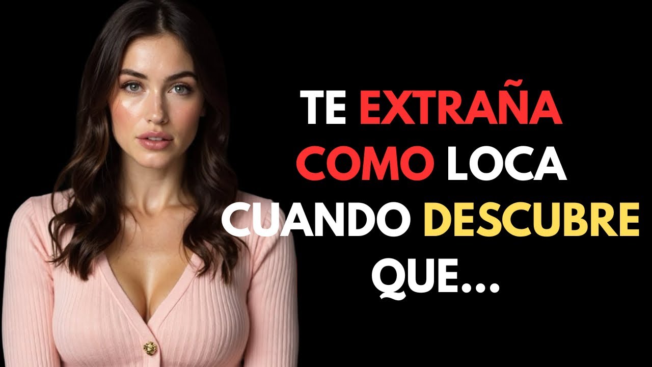 DEBES VER- UNA MUJER TE EXTRAÑA CÓMO LOCA CUANDO DESCUBRE QUE… #consejosderelaciones #relaciones 