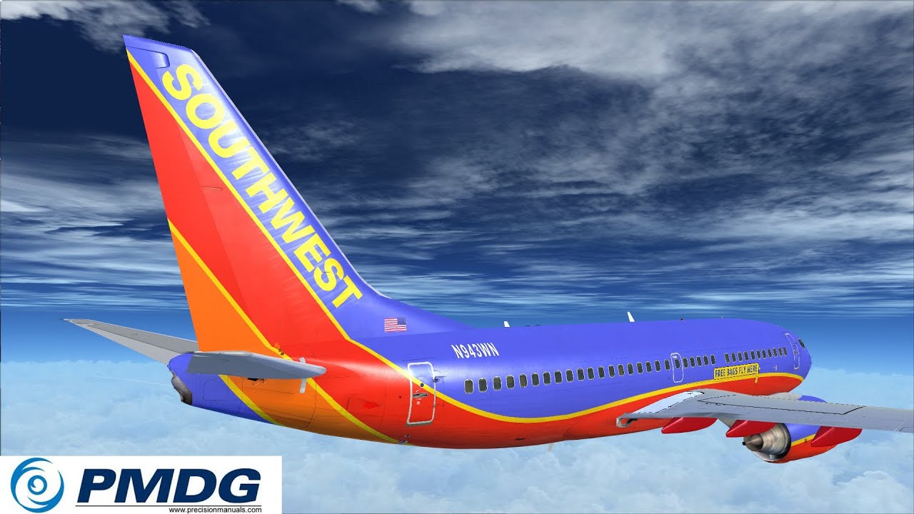 FSX PMDG 737 Landing CHICAGO MIDWAY KMDW