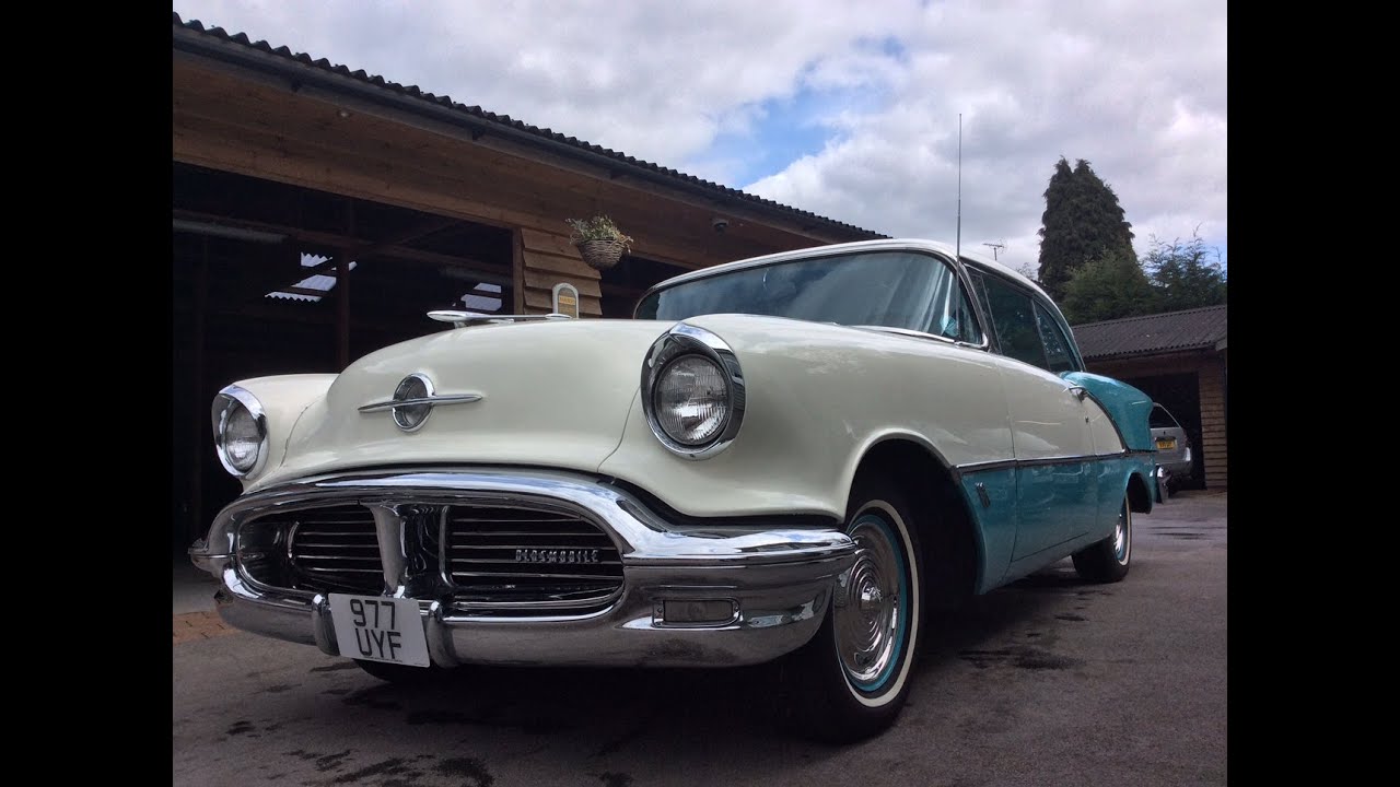 American Classic Muscle Car - 1956 Oldsmobile Rocket 88 Classic Car- Restored Guided Tour!