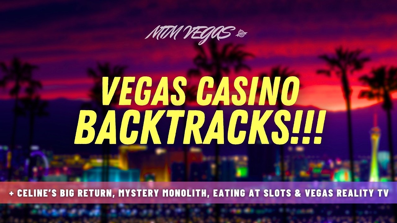 24 Crazy Hours in Vegas, Celine's Big Return, Eating at Slots & Backtracking on a Big Casino Promo!