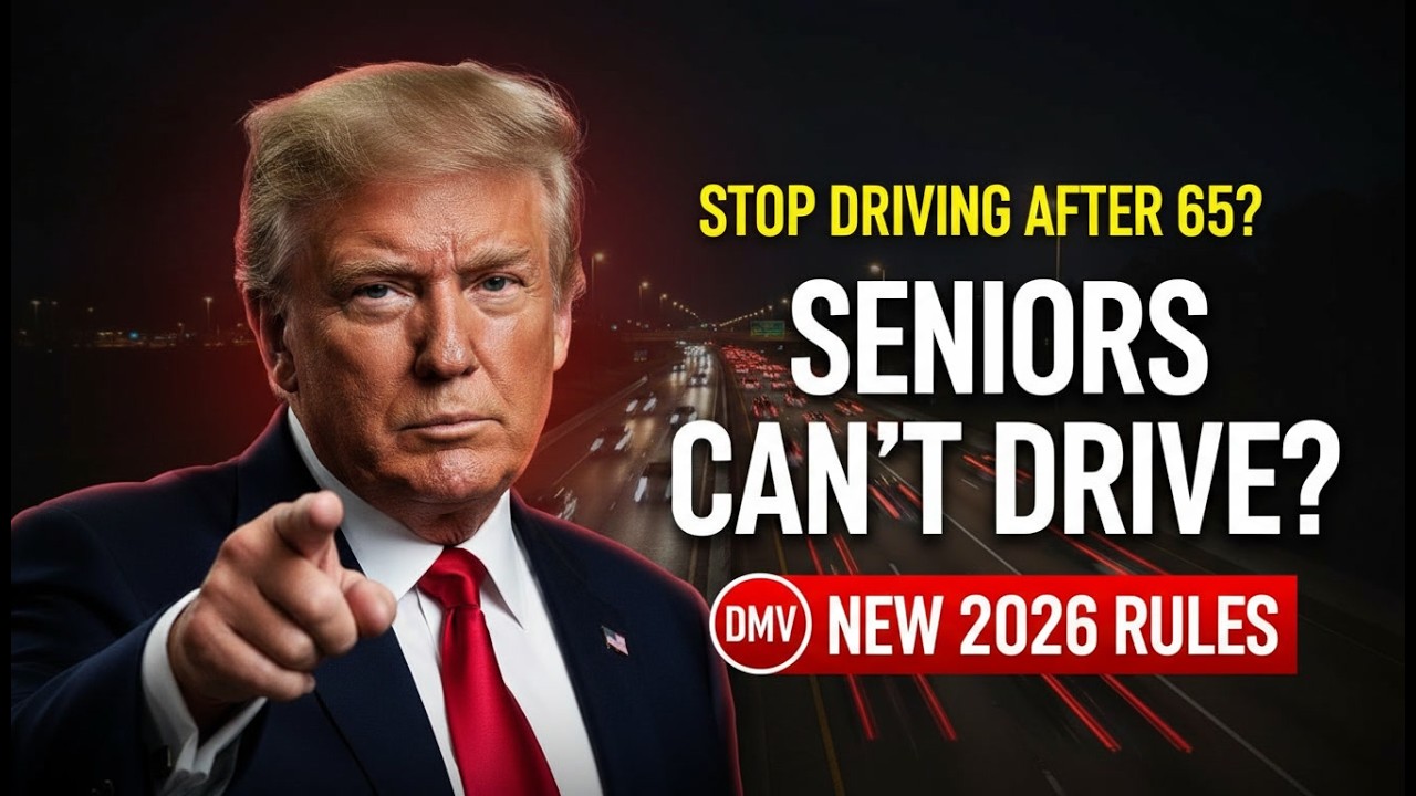 BEWARE 8 New Driving Rules Coming March 2026 &mdash; 65+ Drivers Hit the Hardest!