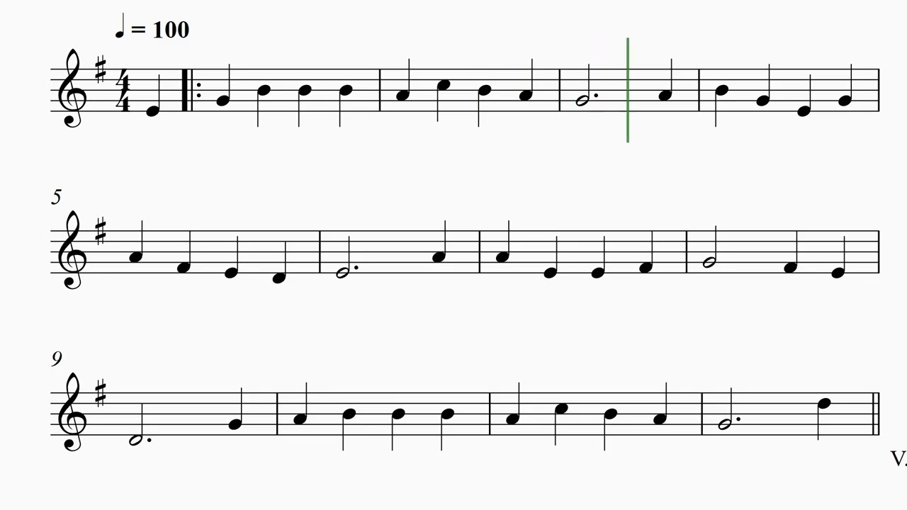 O Come, O Come, Emmanuel | Violin Sheet Music