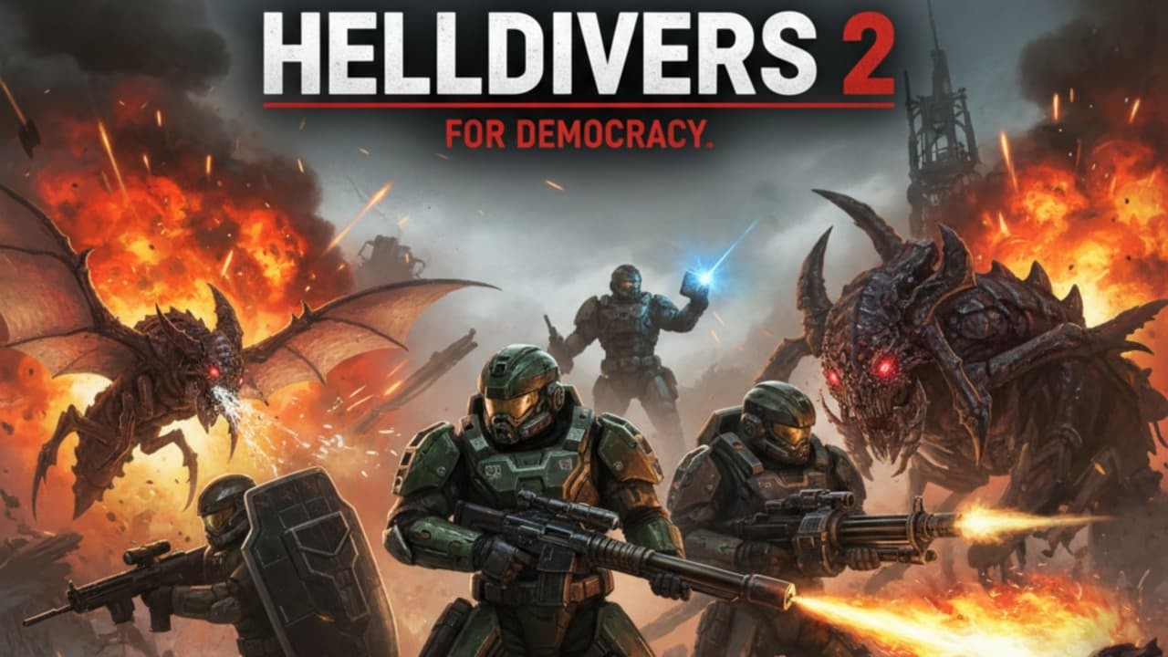 Mission गया तेल लेने, पहले अपनी जान बचाओ🏃‍♂️💨| Let's Play Helldivers 2 || MIHG @MakeInHindiGameplay​
